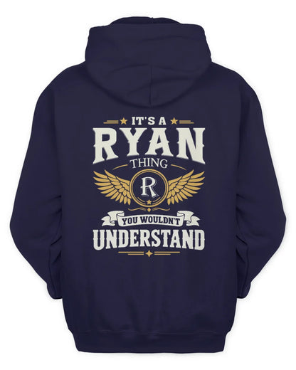 RYAN KT06-M008 It’s a [NAME] Thing – You Wouldn’t Understand | Personalized Vintage T-Shirt - Unisex Hoodie - Navy