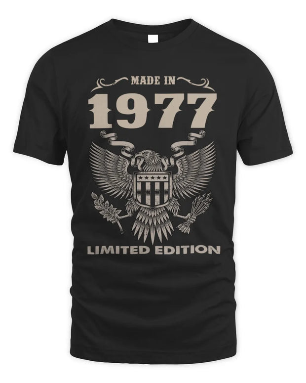 1977 TH04-K2 – Classic Birth Year Limited Edition T-Shirt