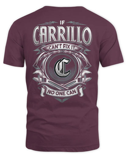 CARRILLO AP81-K4-626 - Personalized Ahmed Quote Apparel “If Ahmed Can't Fix It, No One Can” - Unisex Standard T-Shirt - Maroon