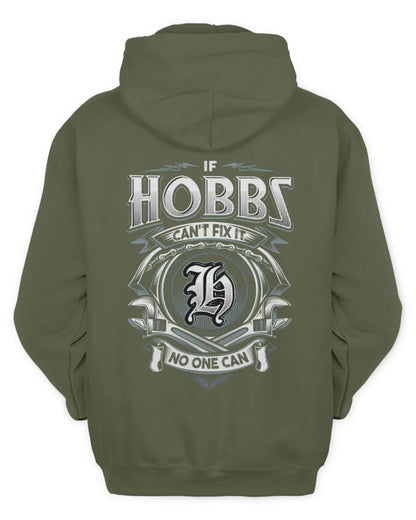 HOBBS AP81-K4-626 - Personalized Ahmed Quote Apparel “If Ahmed Can't Fix It, No One Can” - Unisex Hoodie - Military Green