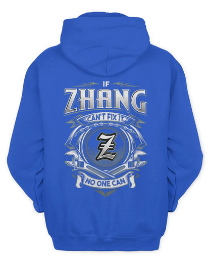 ZHANG AP81-K4-626 - Personalized Ahmed Quote Apparel “If Ahmed Can't Fix It, No One Can” - Unisex Hoodie - Royal
