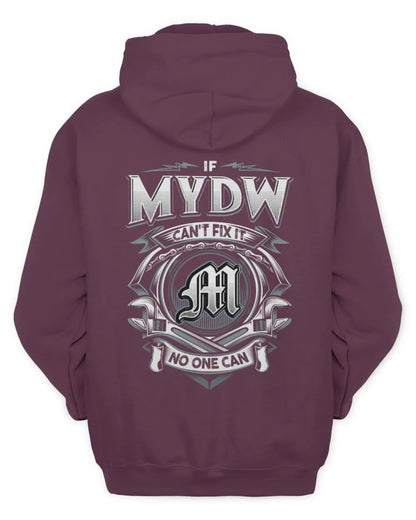MYDW AP81-K4-626 - Personalized Ahmed Quote Apparel “If Ahmed Can't Fix It, No One Can” - Unisex Hoodie - Maroon