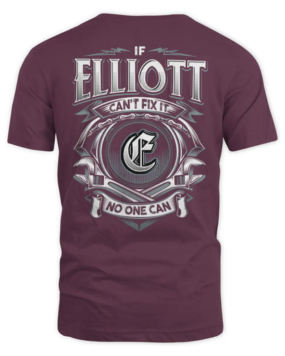 ELLIOTT AP81-K4-626 - Personalized Ahmed Quote Apparel “If Ahmed Can't Fix It, No One Can” - Unisex Standard T-Shirt - Maroon