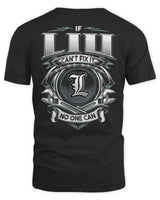 LIU AP81-K4-626 - Personalized Ahmed Quote Apparel “If Ahmed Can't Fix It, No One Can” - Unisex Standard T-Shirt - Black