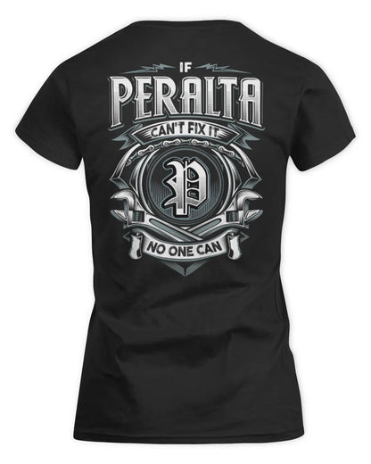 PERALTA AP81-K4-626 - Personalized Ahmed Quote Apparel “If Ahmed Can't Fix It, No One Can” - Women's Standard T-Shirt - Black