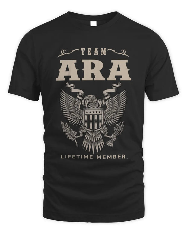 ARA TP06-K82 – Personalized Classic Style Apparel “Team NAME Lifetime Member”