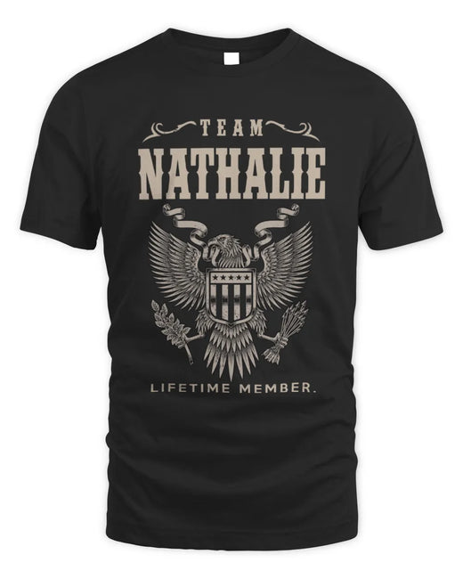 NATHALIE TP06-K82 – Personalized Classic Style Apparel “Team NAME Lifetime Member”