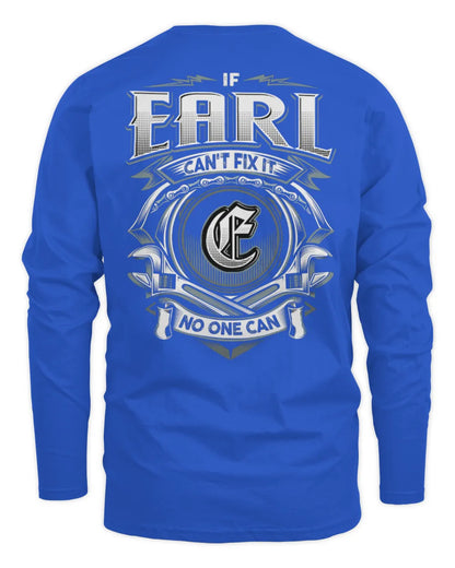 EARL AP81-K4-626 - Personalized Ahmed Quote Apparel “If Ahmed Can't Fix It, No One Can” - Men's Long Sleeved T-Shirt - Royal