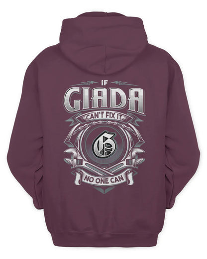 GIADA AP81-K4-626 - Personalized Ahmed Quote Apparel “If Ahmed Can't Fix It, No One Can” - Unisex Hoodie - Maroon