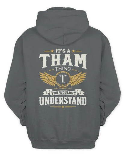 THAM KT06-M008 It’s a [NAME] Thing – You Wouldn’t Understand | Personalized Vintage T-Shirt - Unisex Hoodie - Charcoal