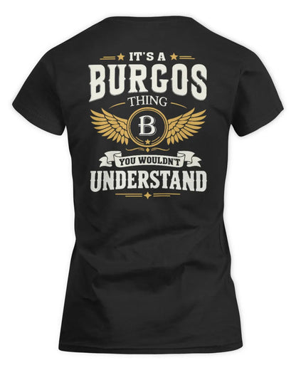 BURGOS KT06-M008 It’s a [NAME] Thing – You Wouldn’t Understand | Personalized Vintage T-Shirt - Women's Standard T-Shirt - Black