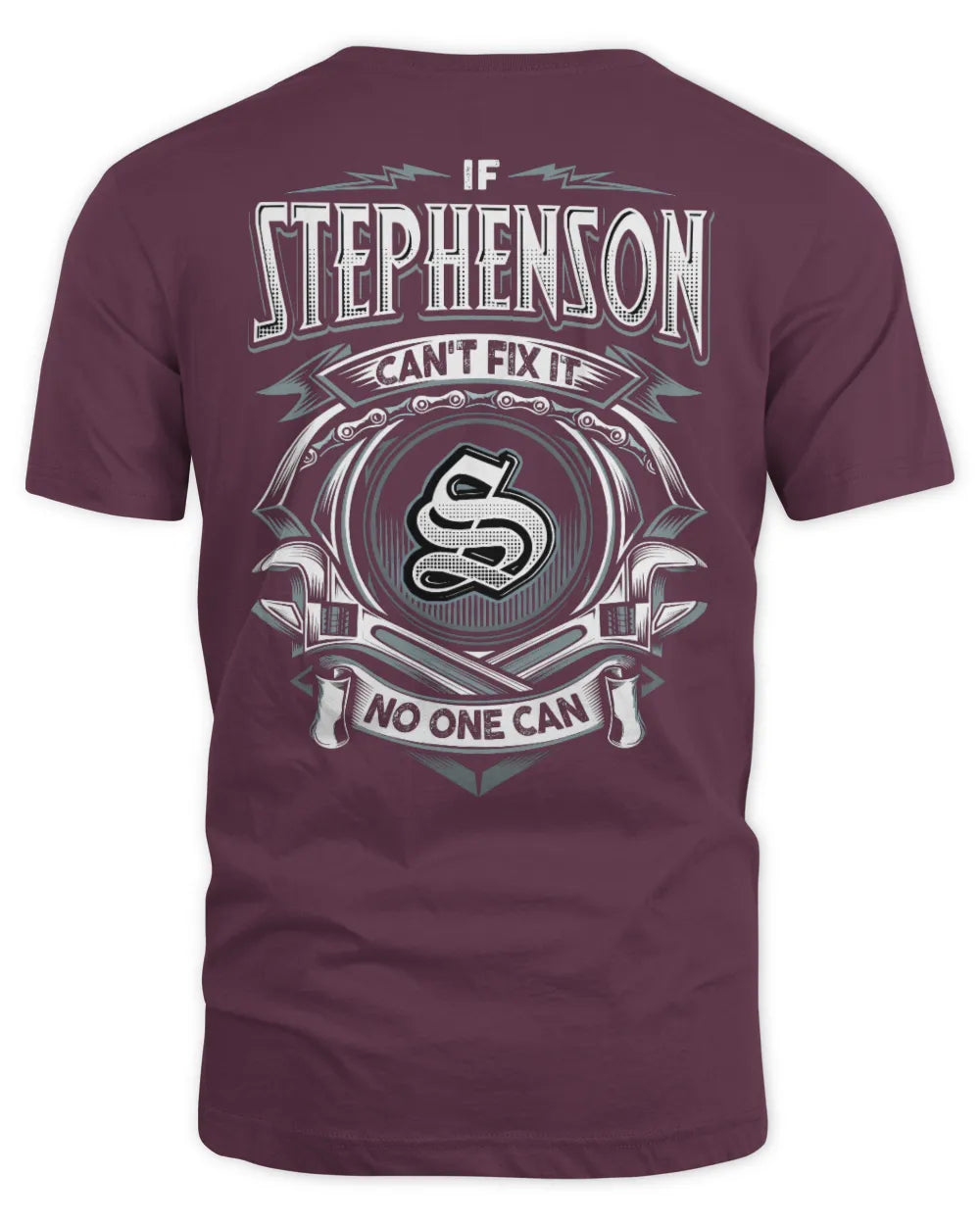 STEPHENSON AP81-K4-626 - Personalized Ahmed Quote Apparel “If Ahmed Can't Fix It, No One Can” - Unisex Standard T-Shirt - Maroon