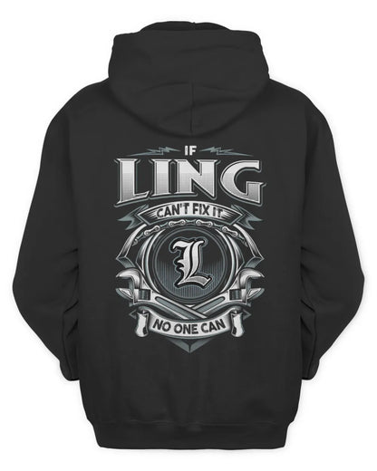 LING AP81-K4-626 - Personalized Ahmed Quote Apparel “If Ahmed Can't Fix It, No One Can” - Unisex Hoodie - Black