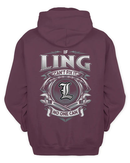 LING AP81-K4-626 - Personalized Ahmed Quote Apparel “If Ahmed Can't Fix It, No One Can” - Unisex Hoodie - Maroon