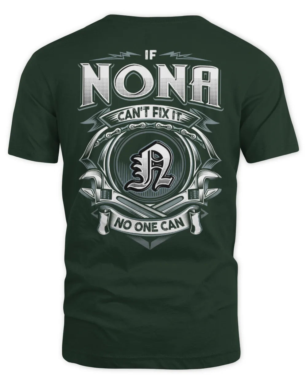 NONA AP81-K4-626 - Personalized Ahmed Quote Apparel “If Ahmed Can't Fix It, No One Can” - Unisex Standard T-Shirt - Forest Green