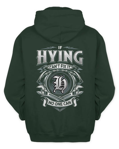 HYING AP81-K4-626 - Personalized Ahmed Quote Apparel “If Ahmed Can't Fix It, No One Can” - Unisex Hoodie - Forest Green