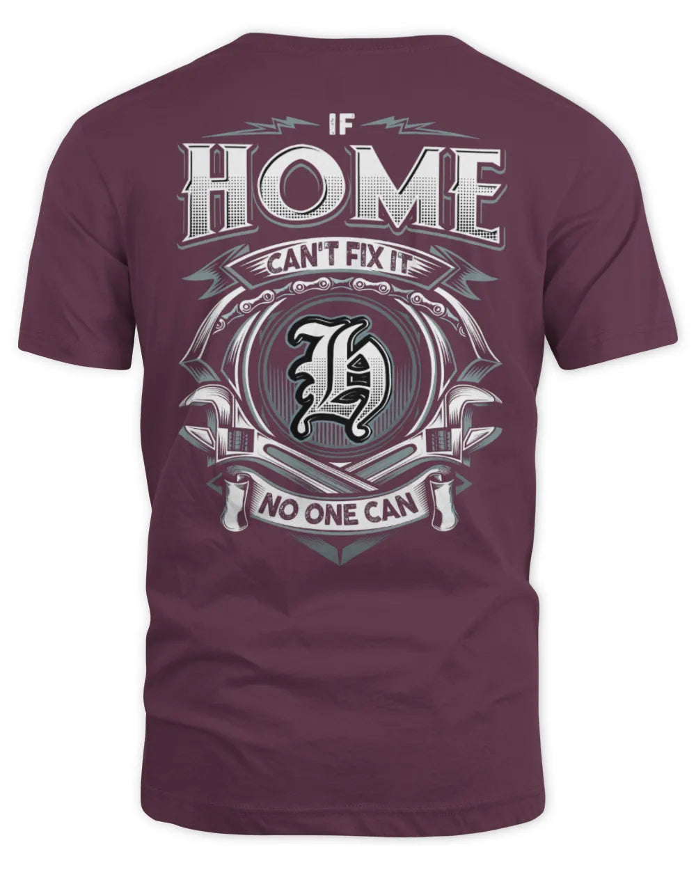 HOME AP81-K4-626 - Personalized Ahmed Quote Apparel “If Ahmed Can't Fix It, No One Can” - Unisex Standard T-Shirt - Maroon