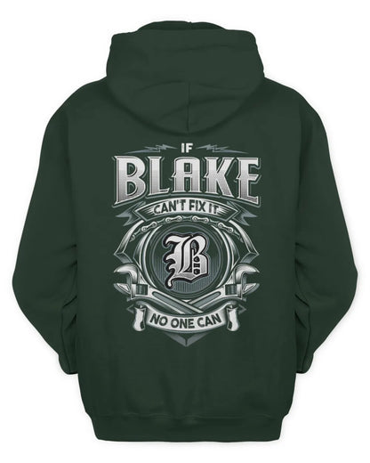BLAKE AP81-K4-626 - Personalized Ahmed Quote Apparel “If Ahmed Can't Fix It, No One Can” - Unisex Hoodie - Forest Green