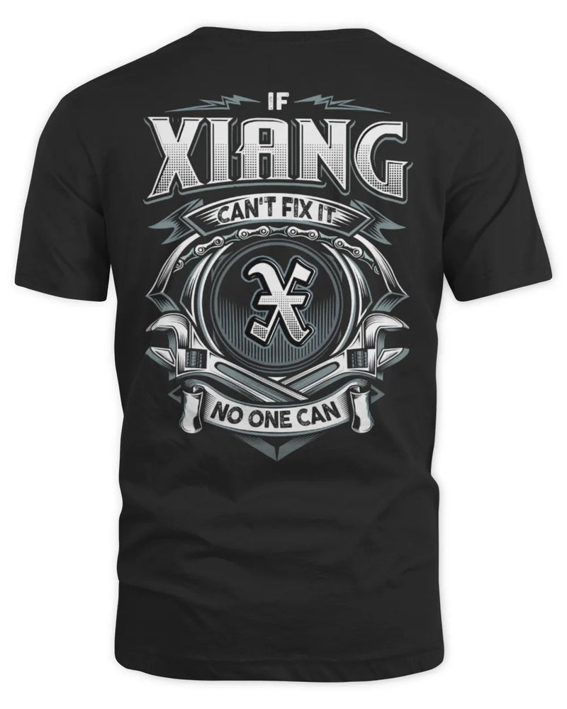 XIANG AP81-K4-626 - Personalized Ahmed Quote Apparel “If Ahmed Can't Fix It, No One Can” - Unisex Standard T-Shirt - Black