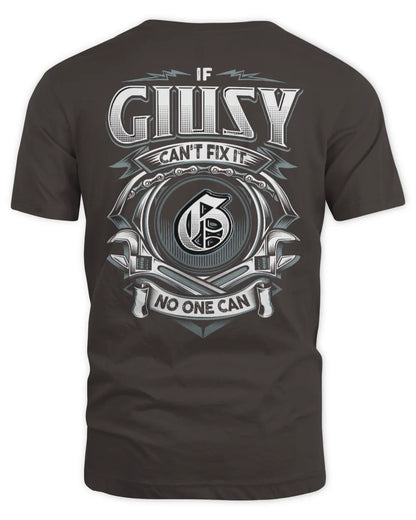 GIUSY AP81-K4-626 - Personalized Ahmed Quote Apparel “If Ahmed Can't Fix It, No One Can” - Unisex Standard T-Shirt - Dark Chocolate