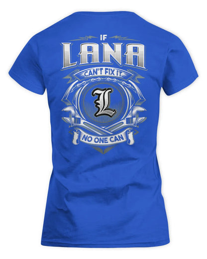 LANA AP81-K4-626 - Personalized Ahmed Quote Apparel “If Ahmed Can't Fix It, No One Can” - Women's Standard T-Shirt - Royal