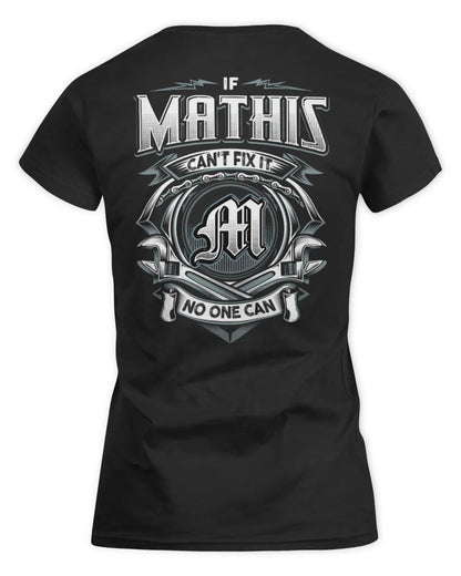 MATHIS AP81-K4-626 - Personalized Ahmed Quote Apparel “If Ahmed Can't Fix It, No One Can” - Women's Standard T-Shirt - Black