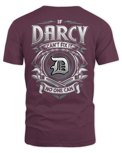 DARCY AP81-K4-626 - Personalized Ahmed Quote Apparel “If Ahmed Can't Fix It, No One Can” - Unisex Standard T-Shirt - Maroon