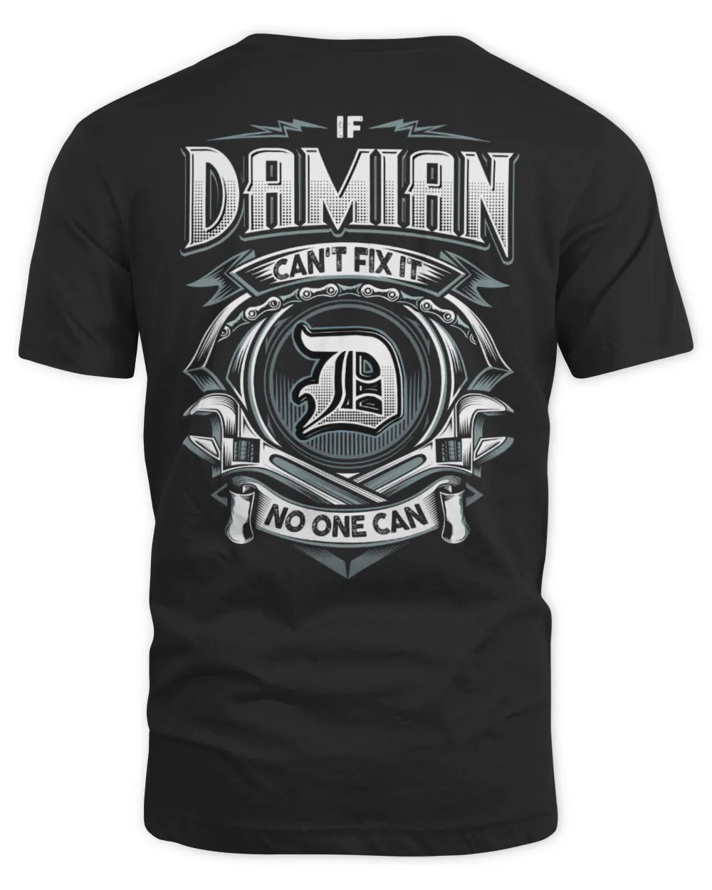 DAMIAN AP81-K4-626 - Personalized Ahmed Quote Apparel “If Ahmed Can't Fix It, No One Can”