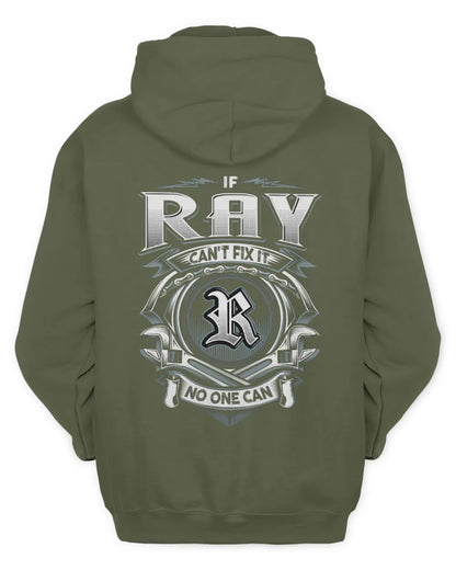 RAY AP81-K4-626 - Personalized Ahmed Quote Apparel “If Ahmed Can't Fix It, No One Can” - Unisex Hoodie - Military Green