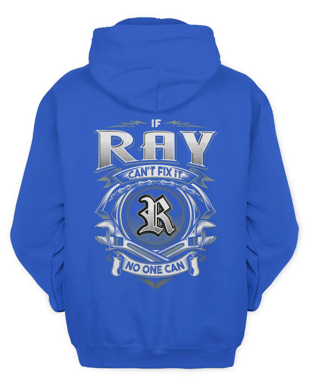 RAY AP81-K4-626 - Personalized Ahmed Quote Apparel “If Ahmed Can't Fix It, No One Can” - Unisex Hoodie - Royal