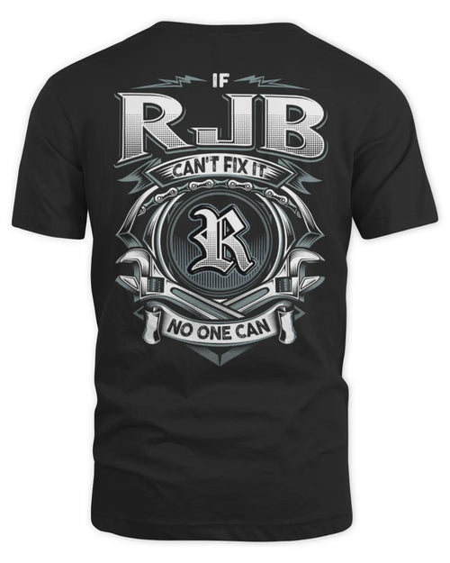 RJB AP81-K4-626 - Personalized Ahmed Quote Apparel “If Ahmed Can't Fix It, No One Can” - Unisex Standard T-Shirt - Black