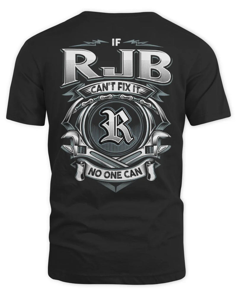 RJB AP81-K4-626 - Personalized Ahmed Quote Apparel “If Ahmed Can't Fix It, No One Can” - Unisex Standard T-Shirt - Black