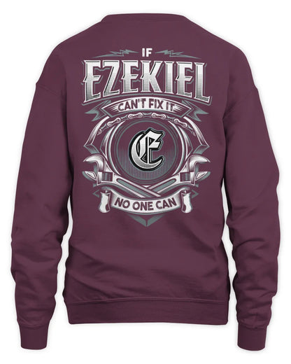 EZEKIEL AP81-K4-626 - Personalized Ahmed Quote Apparel “If Ahmed Can't Fix It, No One Can” - Unisex Sweatshirt - Maroon