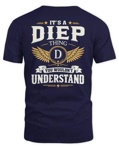 DIEP KT06-M008 It’s a [NAME] Thing – You Wouldn’t Understand | Personalized Vintage T-Shirt - Unisex Standard T-Shirt - Navy