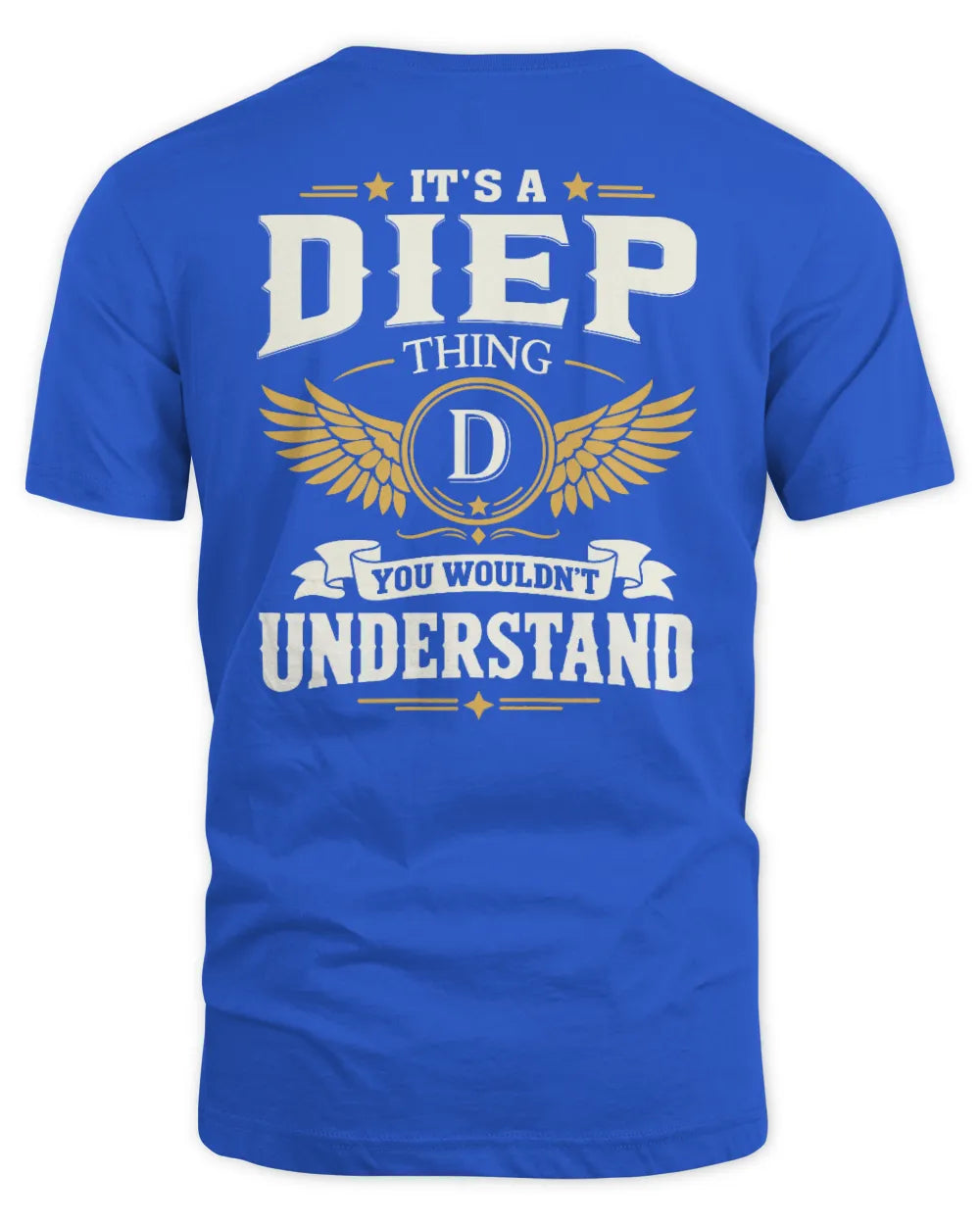 DIEP KT06-M008 It’s a [NAME] Thing – You Wouldn’t Understand | Personalized Vintage T-Shirt - Unisex Standard T-Shirt - Royal