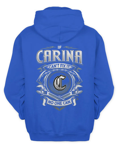 CARINA AP81-K4-626 - Personalized Ahmed Quote Apparel “If Ahmed Can't Fix It, No One Can” - Unisex Hoodie - Royal