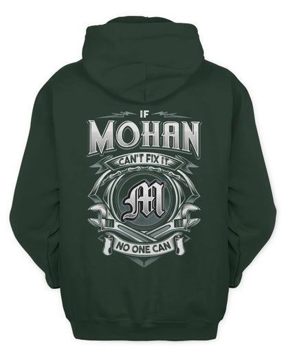 MOHAN AP81-K4-626 - Personalized Ahmed Quote Apparel “If Ahmed Can't Fix It, No One Can” - Unisex Hoodie - Forest Green