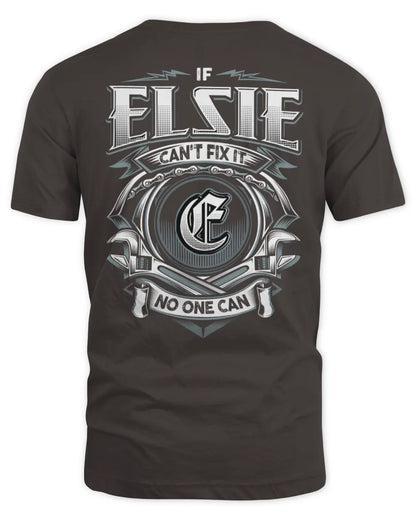 ELSIE AP81-K4-626 - Personalized Ahmed Quote Apparel “If Ahmed Can't Fix It, No One Can” - Unisex Standard T-Shirt - Dark Chocolate