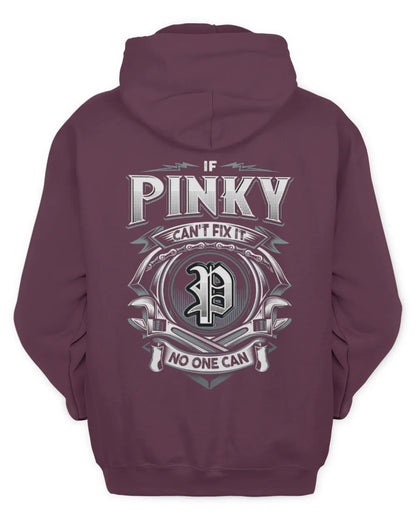PINKY AP81-K4-626 - Personalized Ahmed Quote Apparel “If Ahmed Can't Fix It, No One Can” - Unisex Hoodie - Maroon