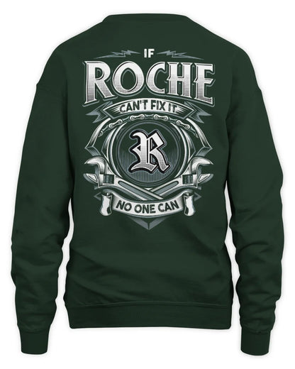 ROCHE AP81-K4-626 - Personalized Ahmed Quote Apparel “If Ahmed Can't Fix It, No One Can” - Unisex Sweatshirt - Forest Green