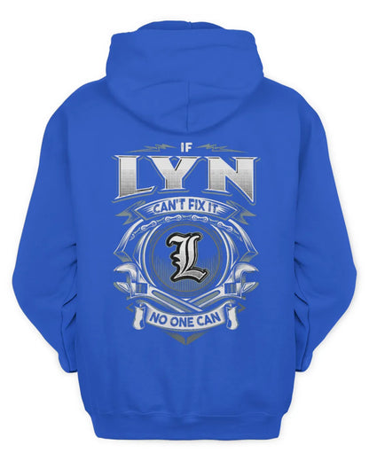 LYN AP81-K4-626 - Personalized Ahmed Quote Apparel “If Ahmed Can't Fix It, No One Can” - Unisex Hoodie - Royal