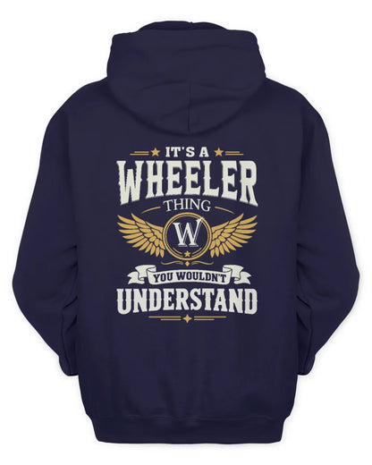WHEELER KT06-M008 It’s a [NAME] Thing – You Wouldn’t Understand | Personalized Vintage T-Shirt - Unisex Hoodie - Navy