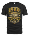 1960 TH03-K4 – Funny Birth Year Multitasker Quote T-Shirt