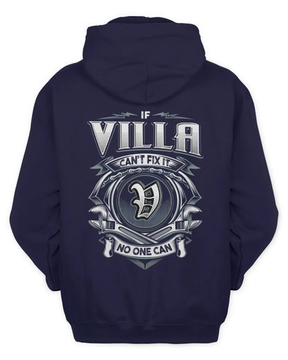 VILLA AP81-K4-626 - Personalized Ahmed Quote Apparel “If Ahmed Can't Fix It, No One Can” - Unisex Hoodie - Navy