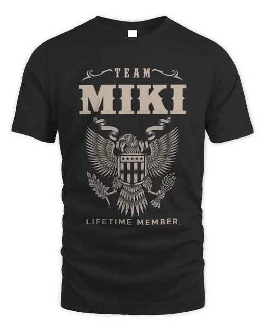 MIKI TP06-K82 – Personalized Classic Style Apparel “Team NAME Lifetime Member”