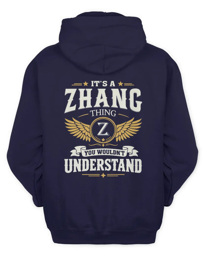 ZHANG KT06-M008 It’s a [NAME] Thing – You Wouldn’t Understand | Personalized Vintage T-Shirt - Unisex Hoodie - Navy