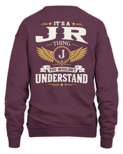 JR KT06-M008 It’s a [NAME] Thing – You Wouldn’t Understand | Personalized Vintage T-Shirt - Unisex Sweatshirt - Maroon