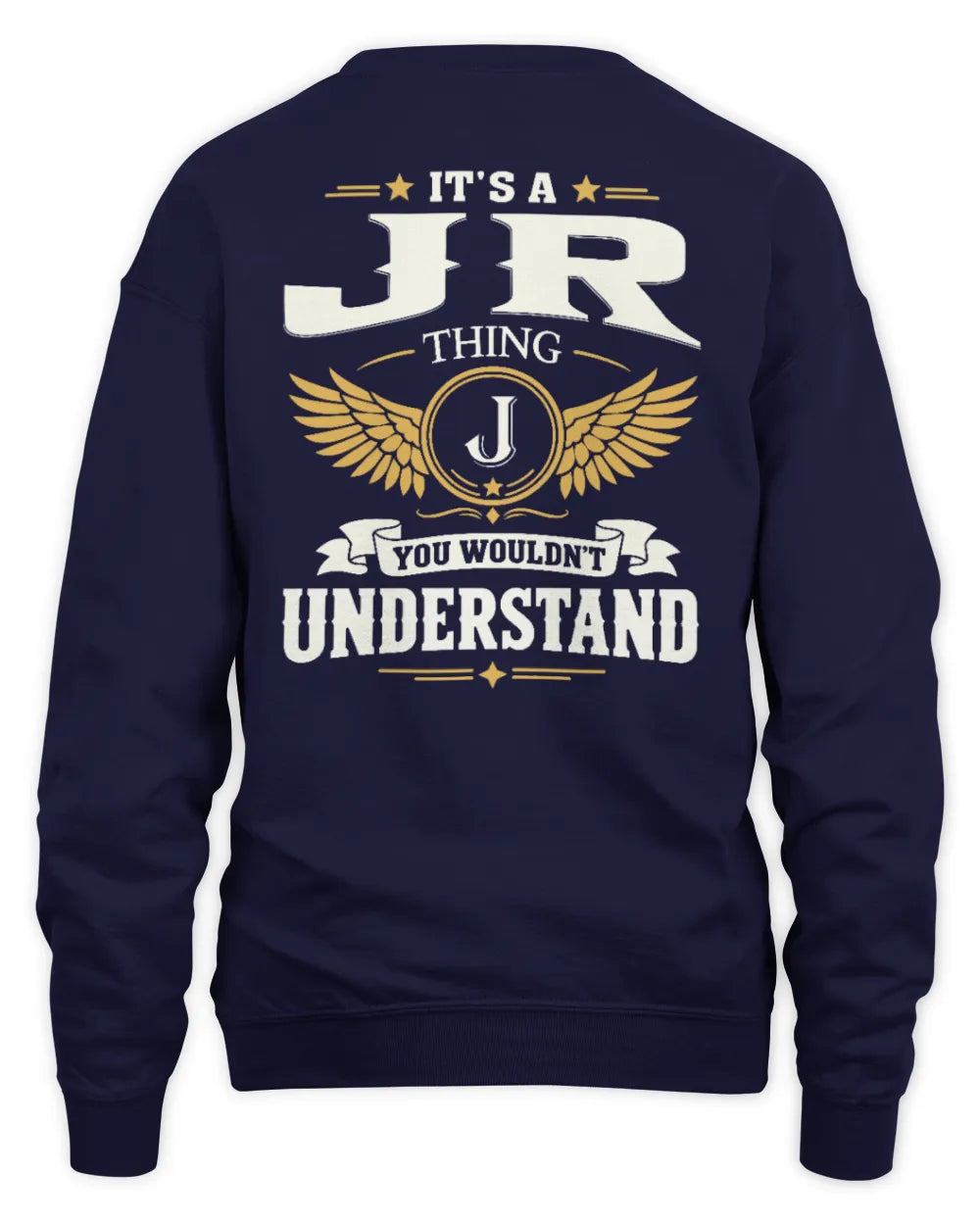 JR KT06-M008 It’s a [NAME] Thing – You Wouldn’t Understand | Personalized Vintage T-Shirt - Unisex Sweatshirt - Navy
