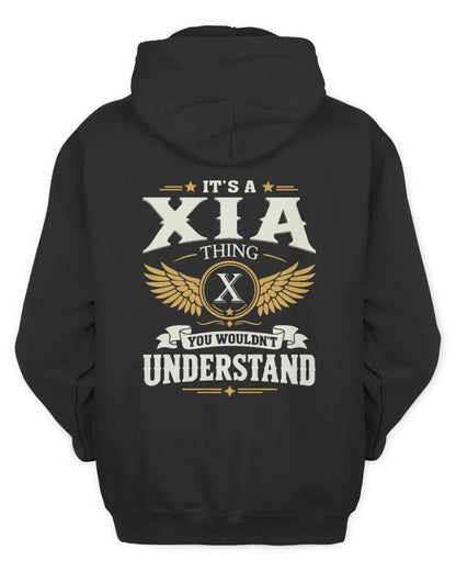XIA KT06-M008 It’s a [NAME] Thing – You Wouldn’t Understand | Personalized Vintage T-Shirt - Unisex Hoodie - Black
