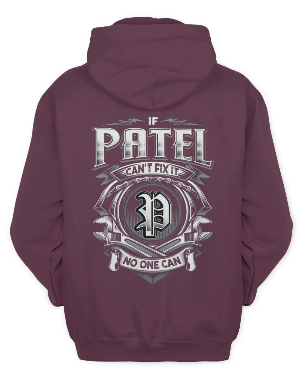 PATEL AP81-K4-626 - Personalized Ahmed Quote Apparel “If Ahmed Can't Fix It, No One Can” - Unisex Hoodie - Maroon